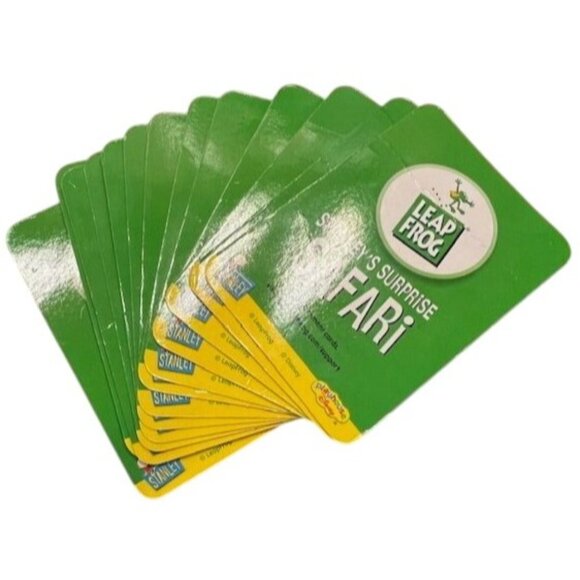 LeapFrog Stanleys Surprise Safari Pre-K Educational Set W/ Book Cartridge & Card - Picture 5 of 10